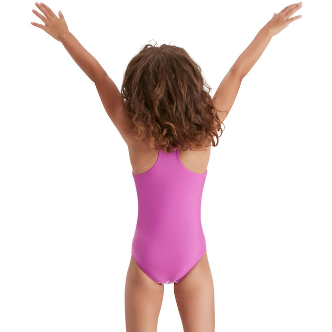 Digital Placement Swimsuit - Roze/Groen